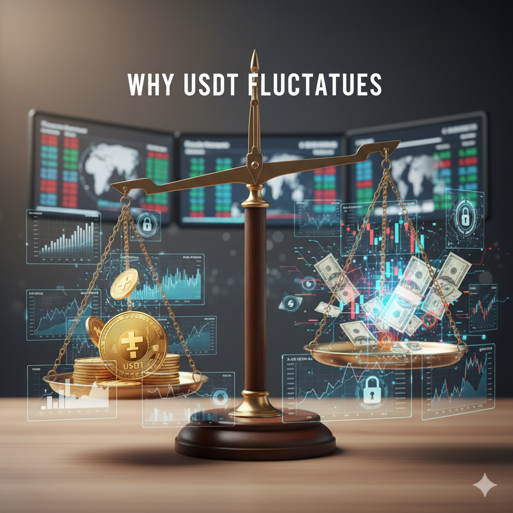 Why USDT Fluctuates (De-Pegging Risk)? why usdt fluctuates