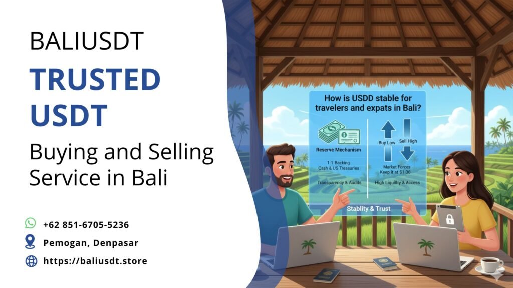 How is USDT stable for travelers and expats in Bali?
