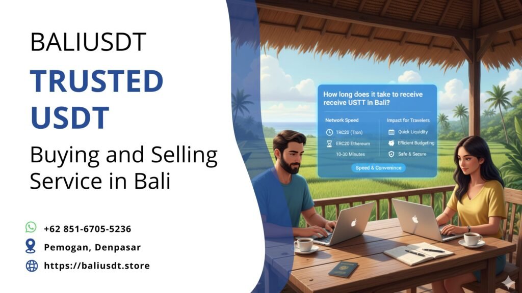 How long does it take to receive USDT in Bali? How long does it take to receive USDT in Bali?