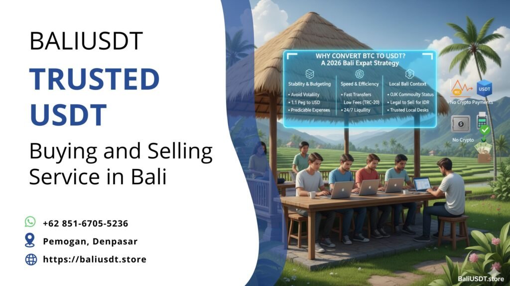 Why Convert BTC to USDT? A 2026 Bali Expat Strategy Why Convert BTC to USDT? A 2026 Bali Expat Strategy