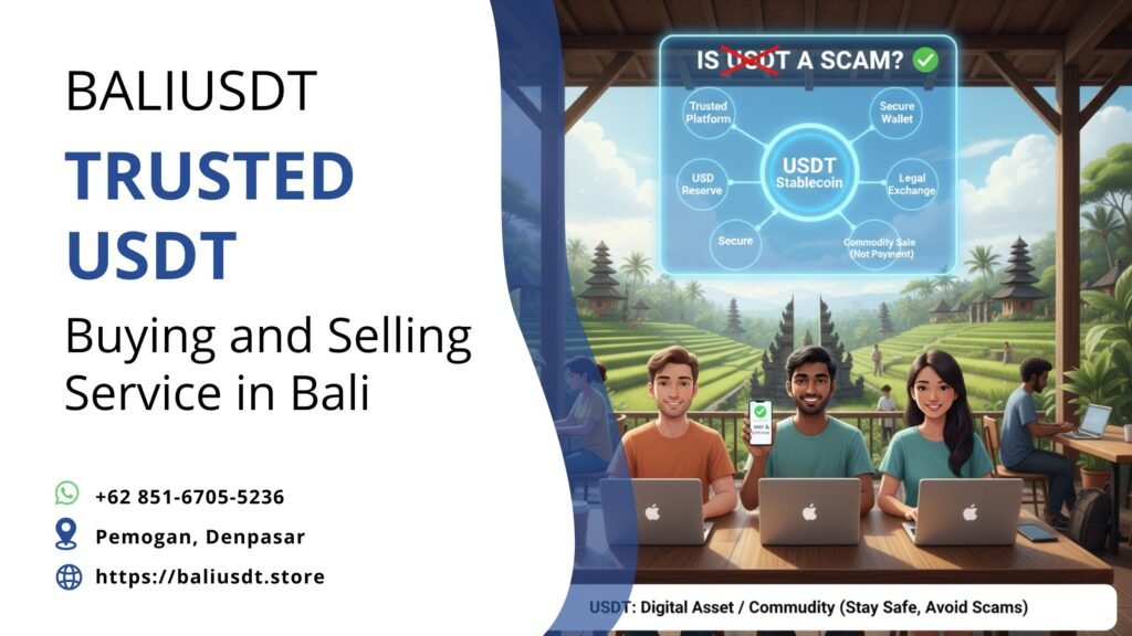 Is USDT a Scam? A Safety Guide for Bali Travelers Is USDT a scam? Discover the truth about Tether for Bali travelers, avoid common crypto frauds, and learn how to cash out safely in 2026.